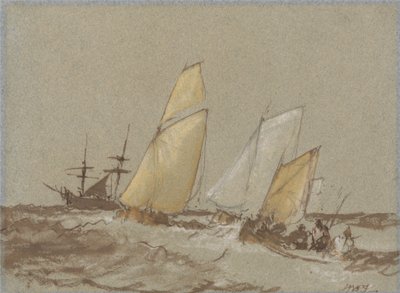 Shipping by Joseph Mallord William Turner